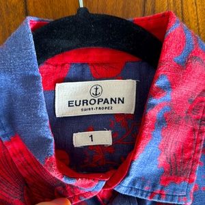 Floral Orchid 100% Linen shirt